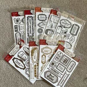 NEW - Hot off the Press COLOR ME Bundle! 9 packs of 8! Gold, choc, black